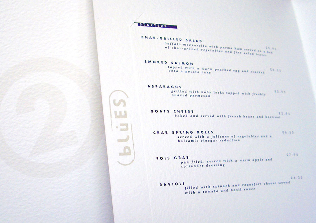 Restaurant brand identity and collateral by Nick Herbert Associates