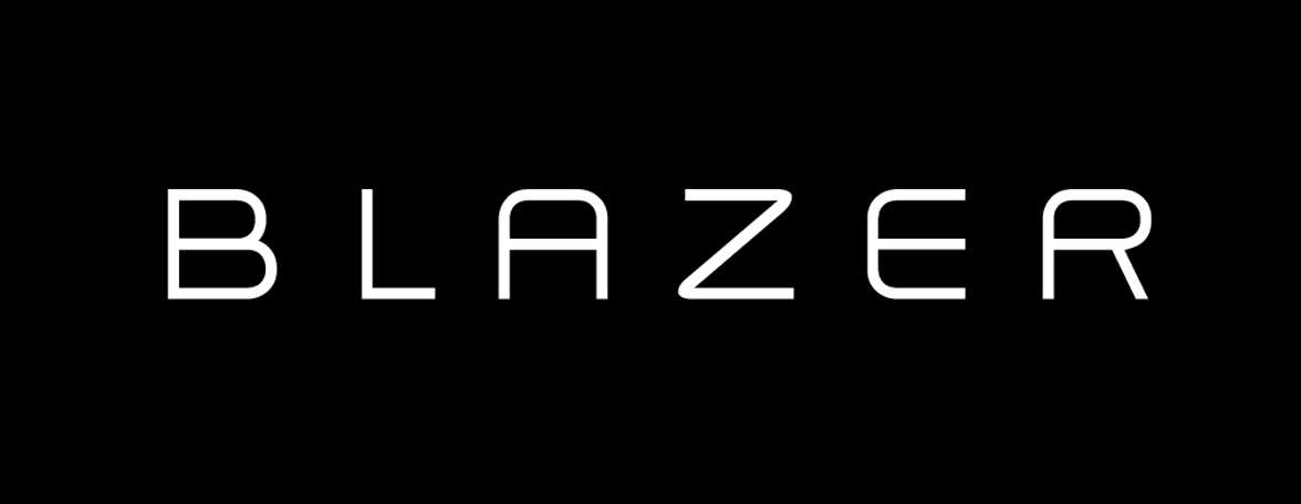 Blazer logotype design by Nick Herbert Associates