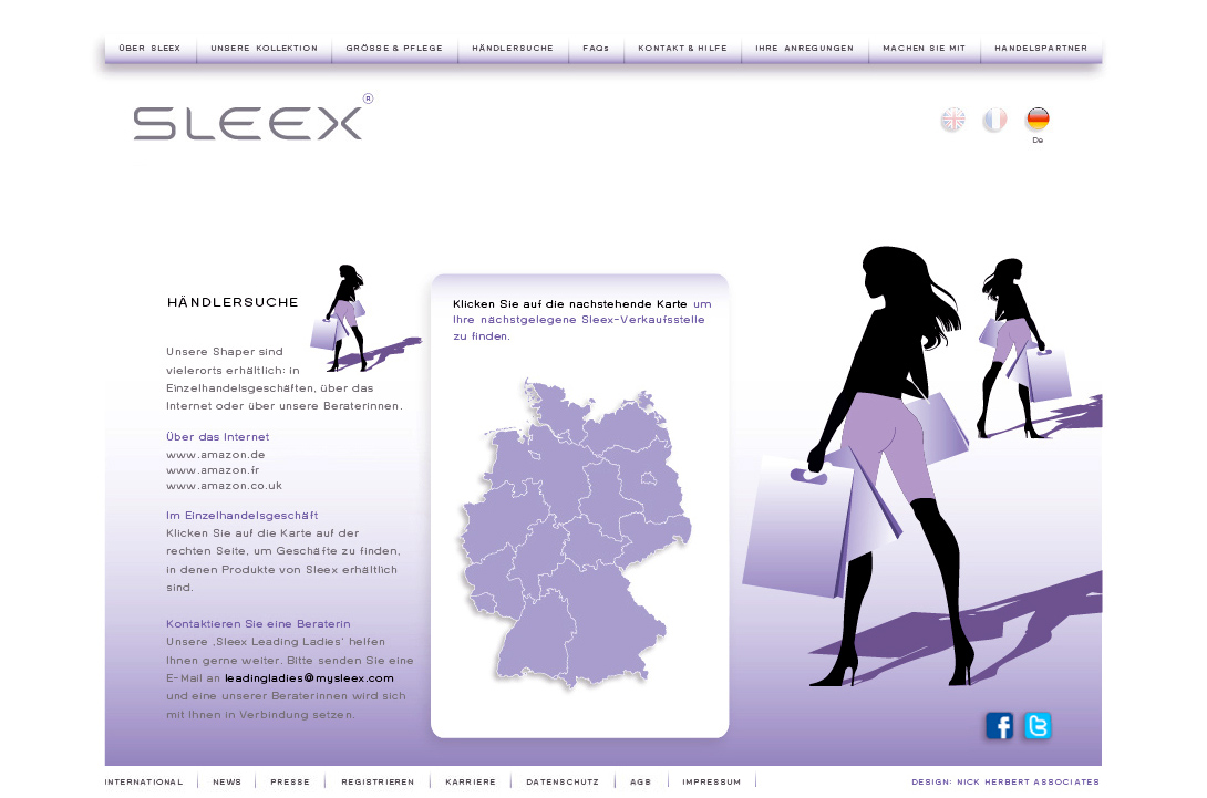 Website page in German - Purchase